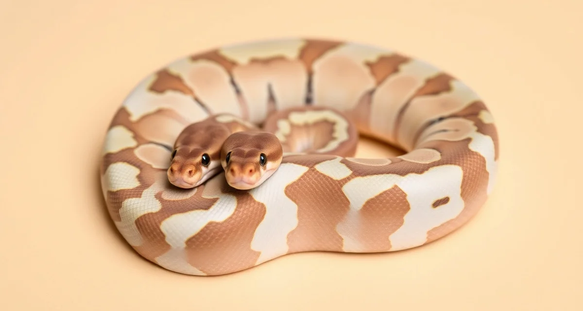 Hypo Pied Ball Python Genetics & Breeding Hypo pied ball python displaying muted earth-tone coloration with white piebald patches and reduced dark pigmentation pattern