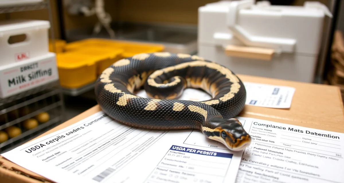 Milk snake compliance shipping requirements Milk snake compliance and shipping documentation with federal regulations and carrier requirements for reptile breeders